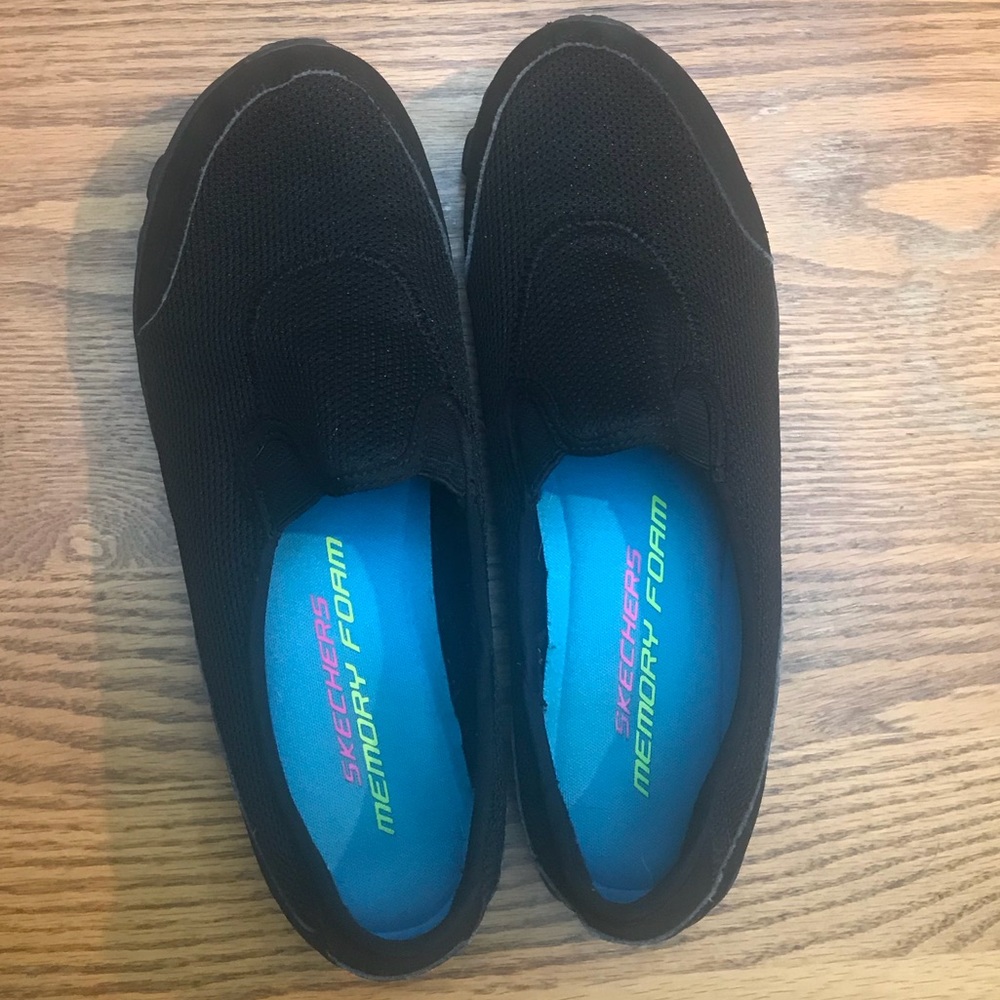 Skechers Memory Foam Black Sneakers